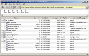 Repository Window